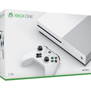 新低、双手柄！Microsoft 微软 Xbox One S 1TB 游戏主机 Prime直邮到手1363元  买手党-买手聚集的地方