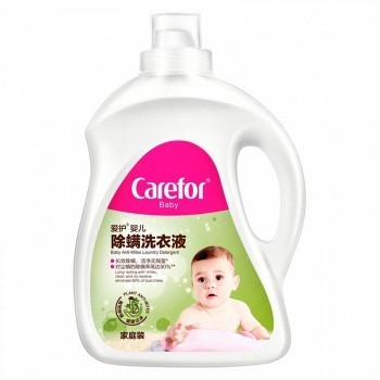 PLUS会员： Carefor 爱护 婴儿植萃除螨洗衣液 3L *8件 
